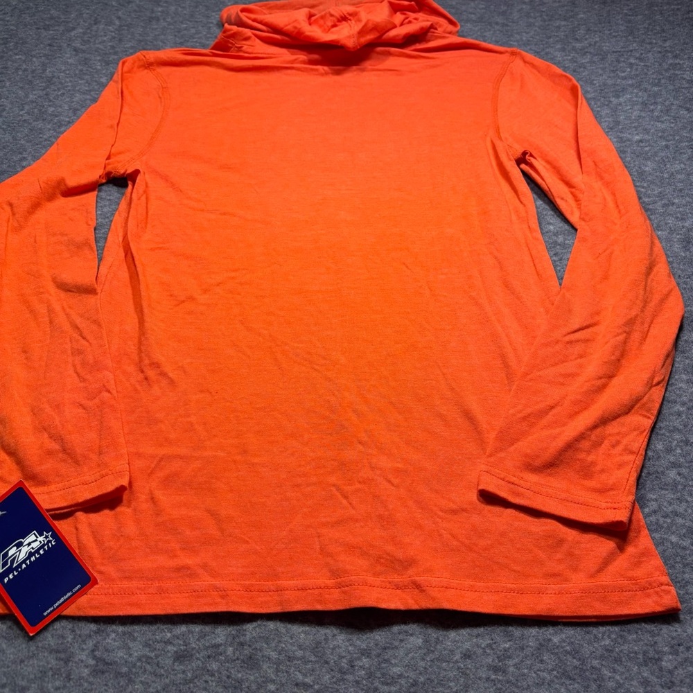 University Titans Bright Orange Long Sleeve Hooded Tee - Picture 4 of 12